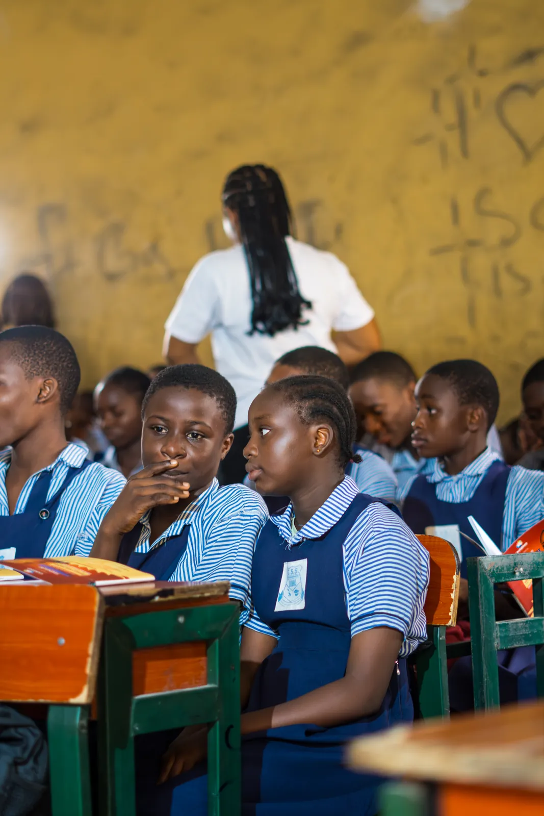 Students seated together during a Ukabino learning session